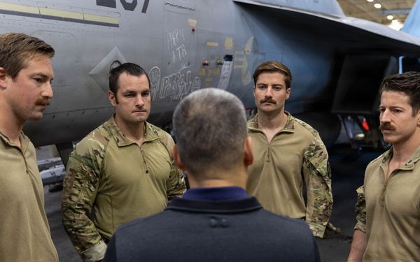 Acting Secretary of the Navy Visits USS Gerald R. Ford (CVN 78)