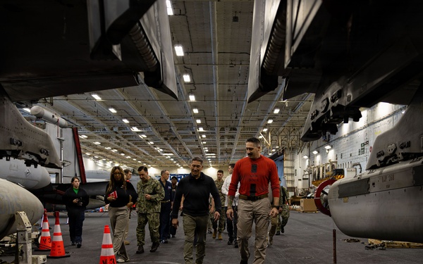 Acting Secretary of the Navy Visits USS Gerald R. Ford (CVN 78)