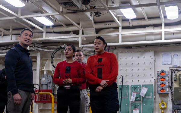 Acting Secretary of the Navy Visits USS Gerald R. Ford (CVN 78)