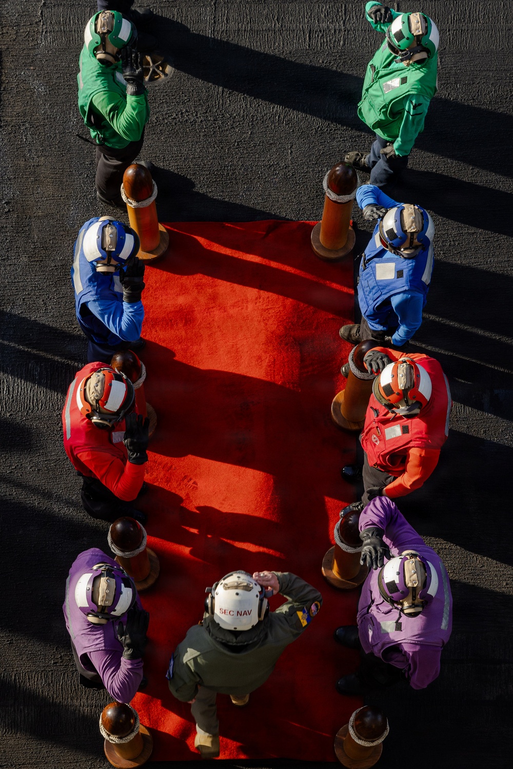 Acting Secretary of the Navy Visits USS Gerald R. Ford (CVN 78)