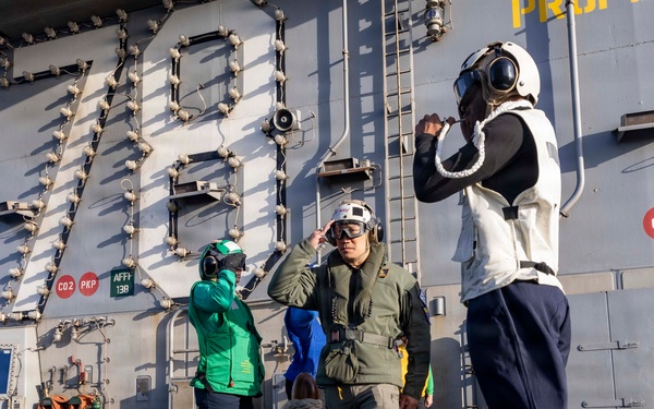 Acting Secretary of the Navy Visits USS Gerald R. Ford (CVN 78)