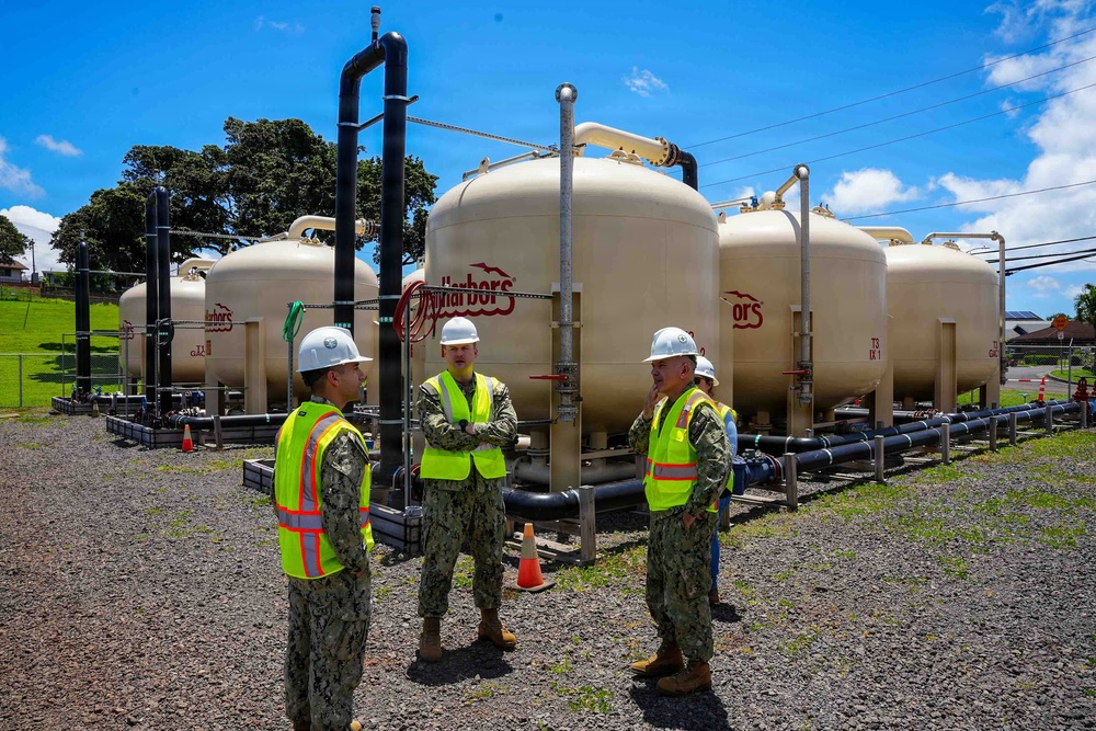 NCTF-RH deputy commander visits Navy Aiea-Halawa Shaft