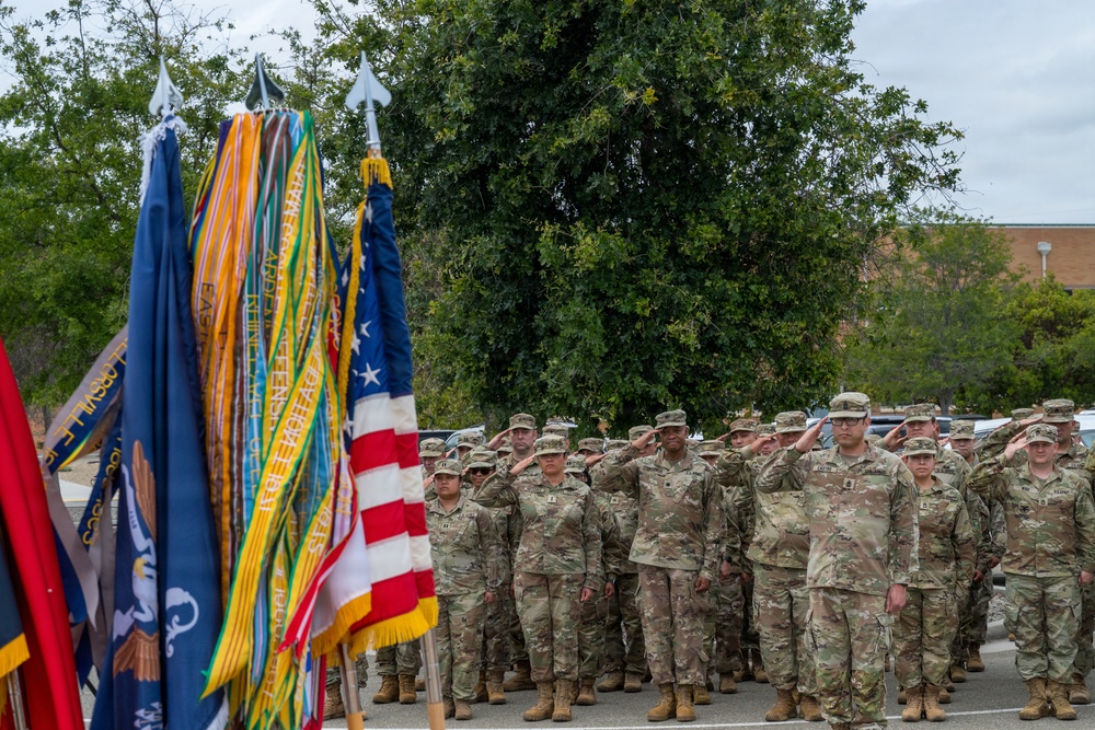 63d Readiness Division dedicates memorial recreation area in honor of Master Sgt. Joshua J. Troche