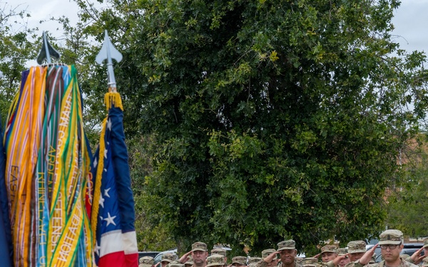 63d Readiness Division dedicates memorial recreation area in honor of Master Sgt. Joshua J. Troche