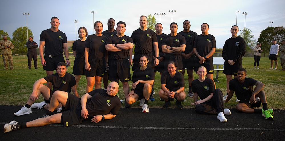 Career Counselors Compete in Fitness Assessment