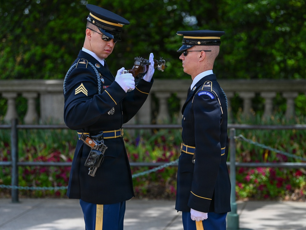 Changing of the Guard Inspection
