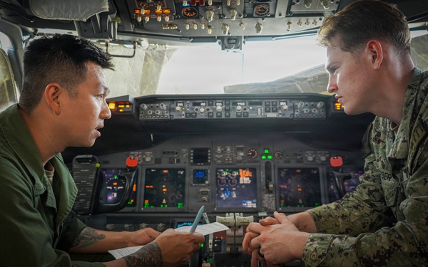 VP-26 Tridents Conduct Routine Training onboard P-8A Poseidon