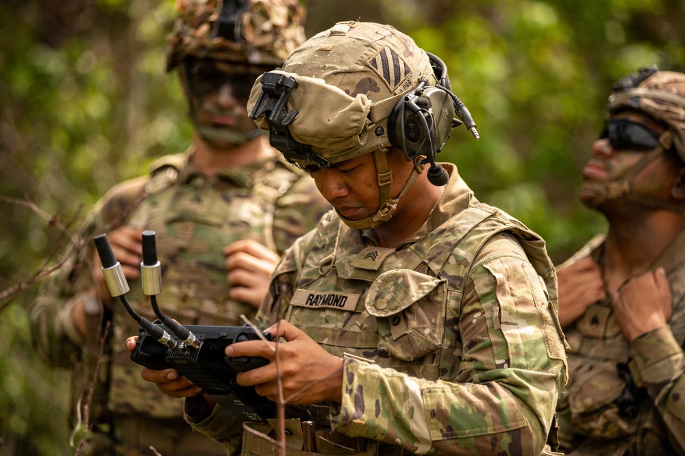 Raider Density Training reconnaissance lane