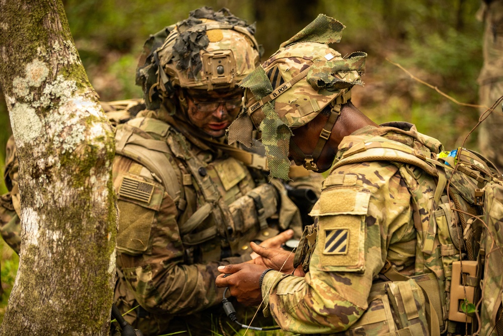 Raider Density Training reconnaissance lane