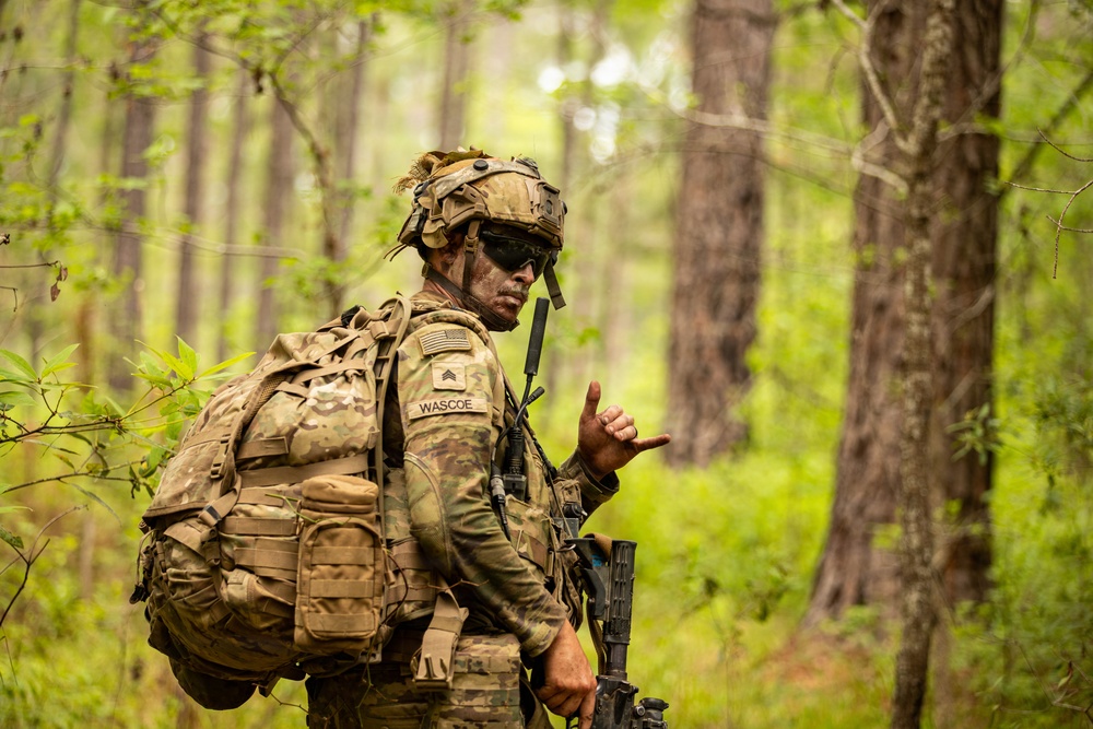 Raider Density Training reconnaissance lane