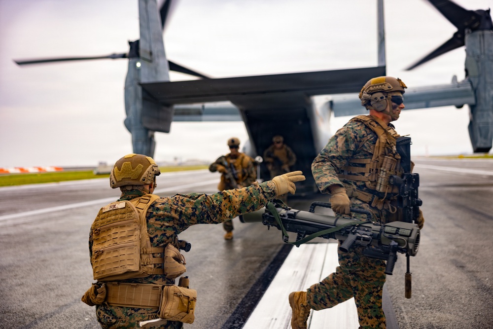 Friendship Day 2026 | 4th Marine Regiment Conducts Simulated Helo Raid