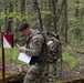 Region II Best Warrior Competitors are tested in Land Navigation
