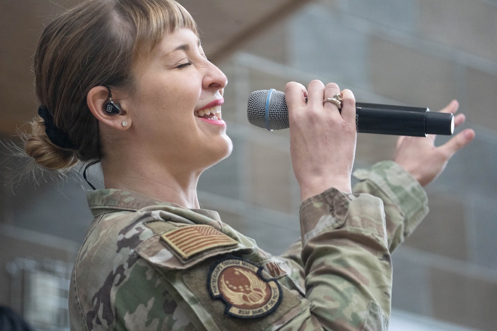 'A Hot Ticket' in the Indo-Pacific: PACAF Band visits Alaska