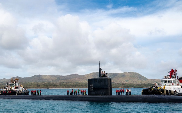 USS Asheville returns to Naval Base Guam