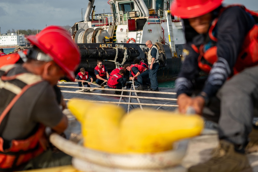 USS Asheville returns to Naval Base Guam