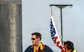 USS Asheville returns to Naval Base Guam