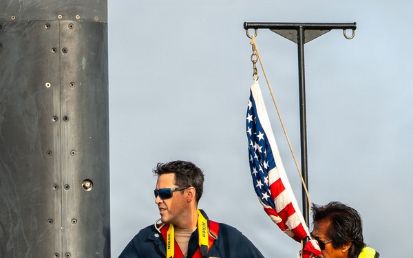 USS Asheville returns to Naval Base Guam