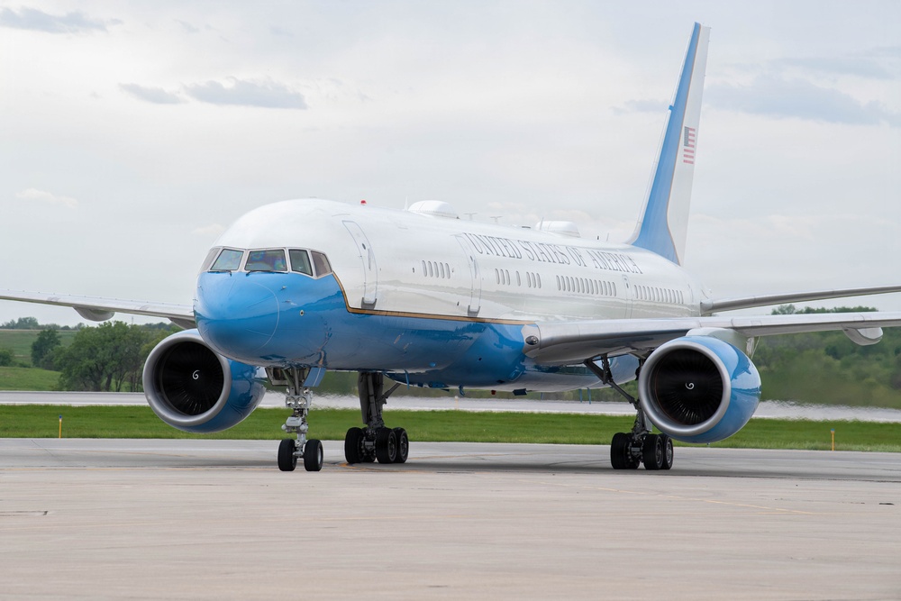 Vice President Vance visits 132d Wing