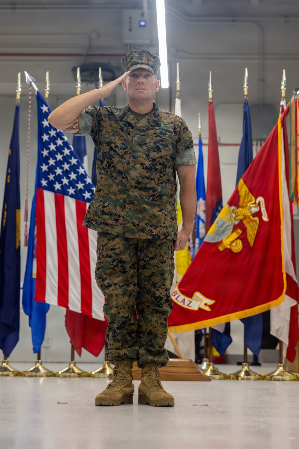 Master Gunnery Sgt. Krivenko Retirement Ceremony