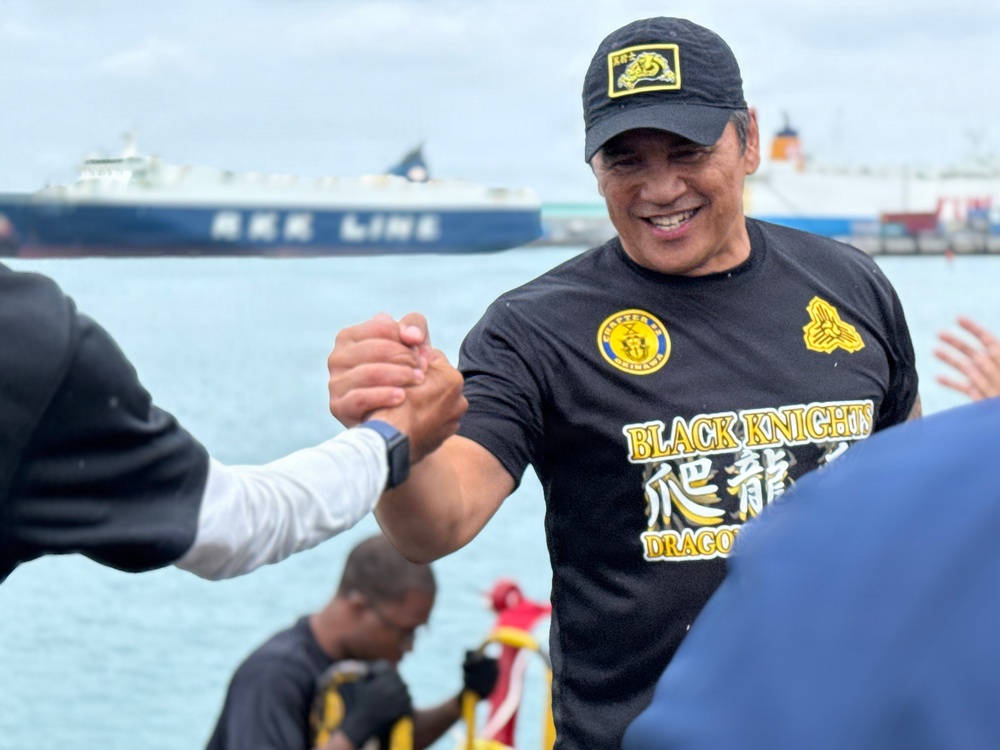 U.S. Army community members participate in Okinawa’s Naha Haarii