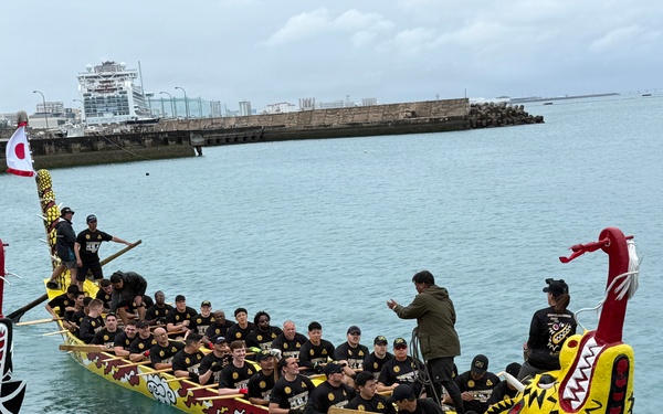 U.S. Army community members participate in Okinawa’s Naha Haarii