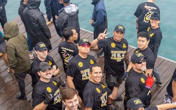 U.S. Army community members participate in Okinawa’s Naha Haarii