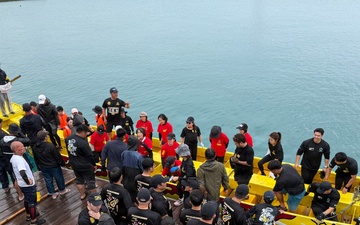 U.S. Army community members participate in Okinawa’s Naha Haarii