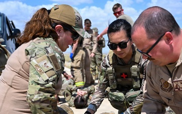 Readiness Training at a base in the Middle East