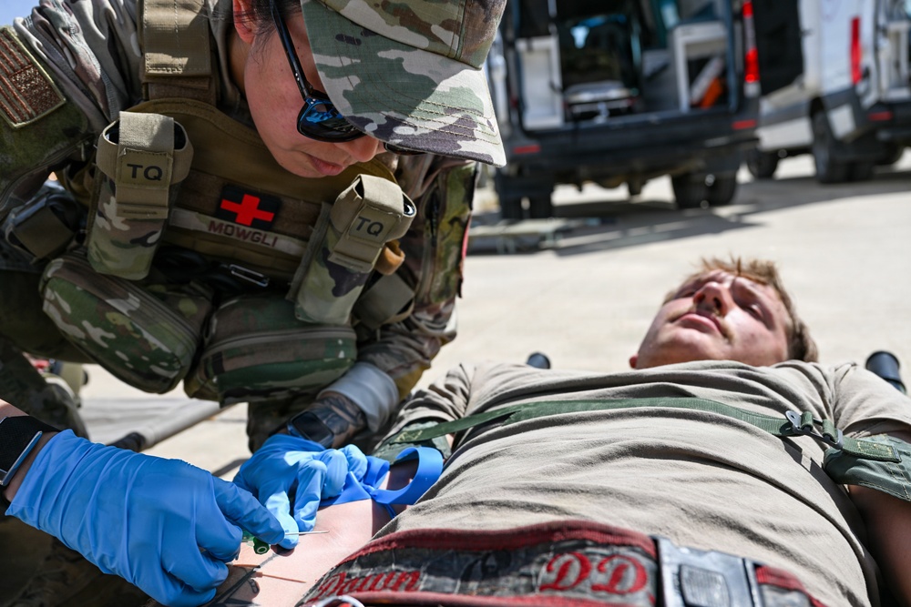 Readiness Training at a base in the Middle East