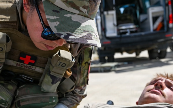 Readiness Training at a base in the Middle East