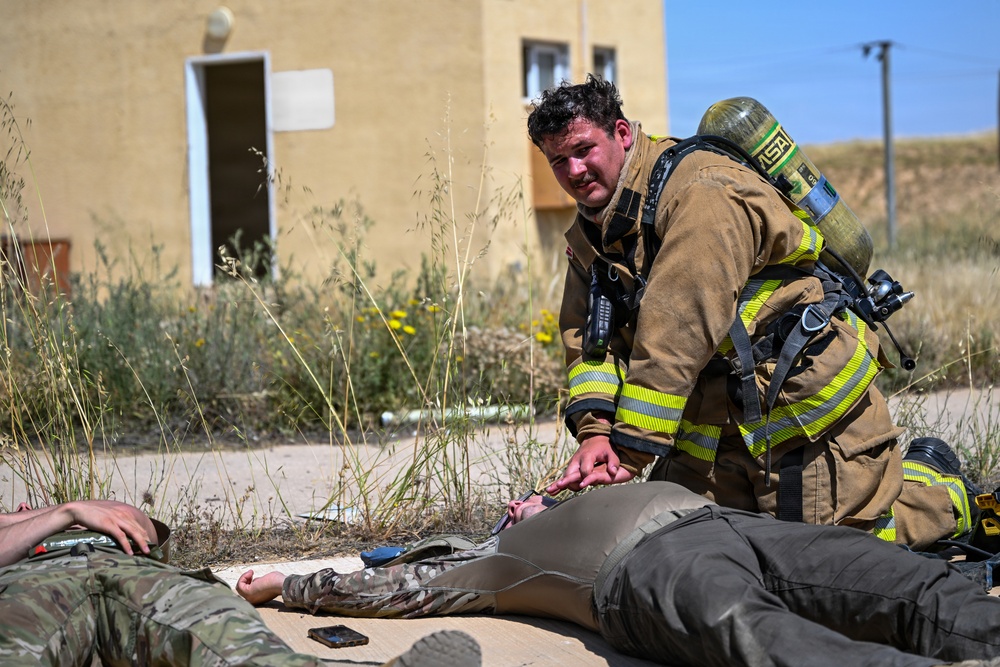 Readiness Training at a base in the Middle East