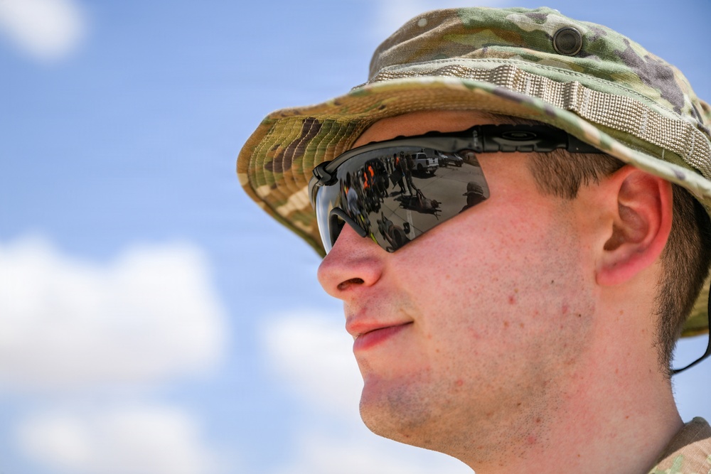 Readiness Training at a base in the Middle East