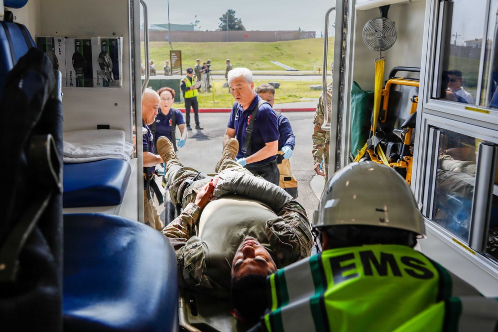 1st Signal Brigade conducts MASCAL Training at Camp Humphreys.