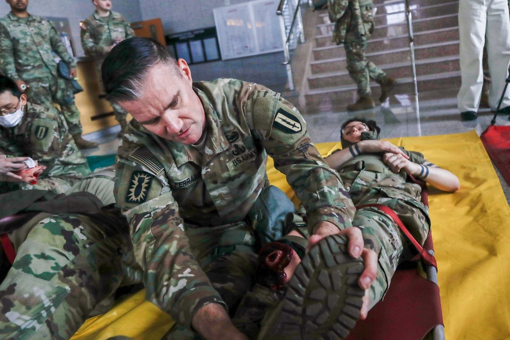 1st Signal Brigade conducts MASCAL Training at Camp Humphreys.
