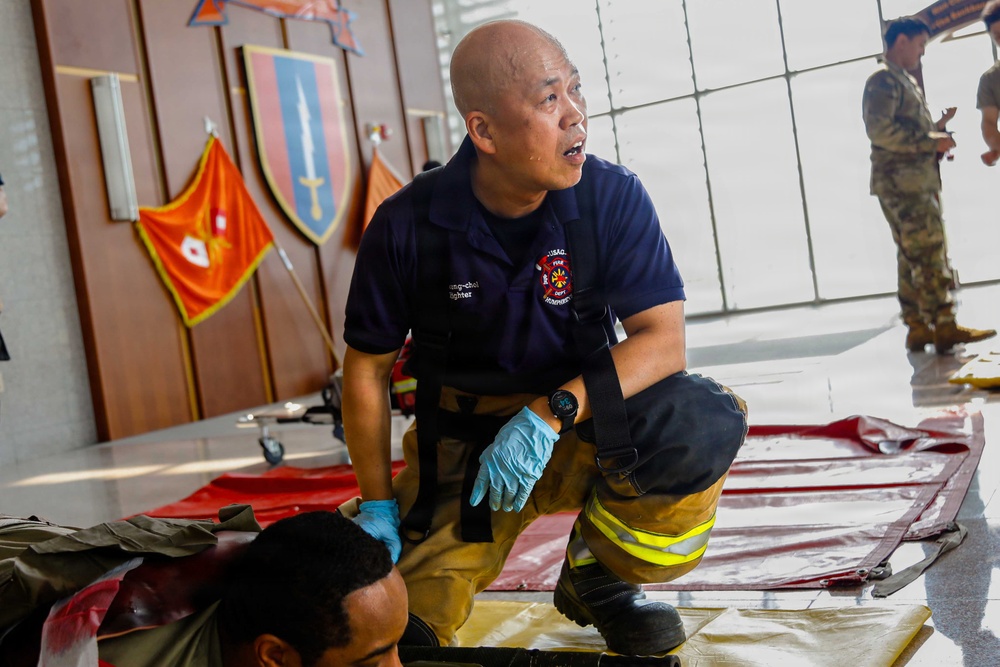 1st Signal Brigade conducts MASCAL Training at Camp Humphreys.