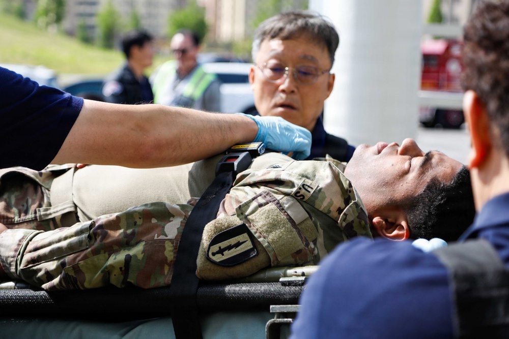 1st Signal Brigade conducts MASCAL Training at Camp Humphreys.