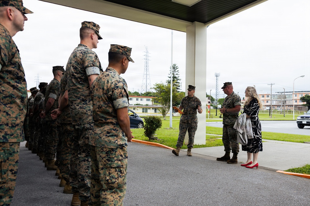 U.S. Marine with 12th MLR Awarded Motor Transport Maintenance Officer of the Year