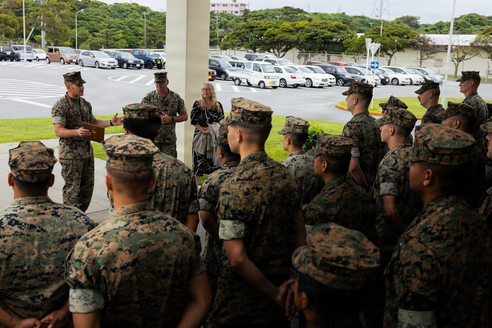 U.S. Marine with 12th MLR Awarded Motor Transport Maintenance Officer of the Year