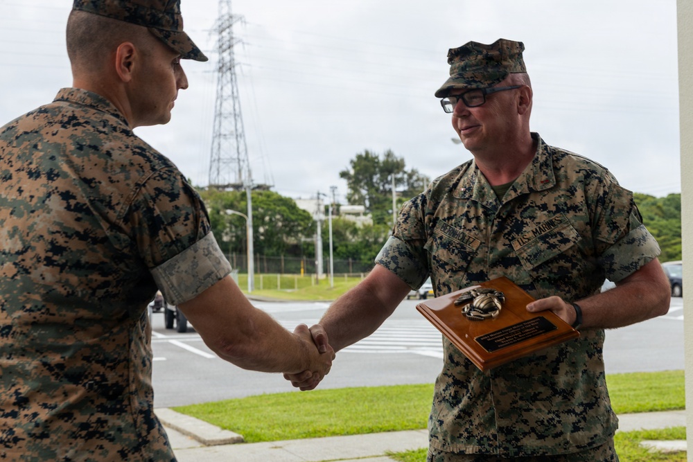 U.S. Marine with 12th MLR Awarded Motor Transport Maintenance Officer of the Year