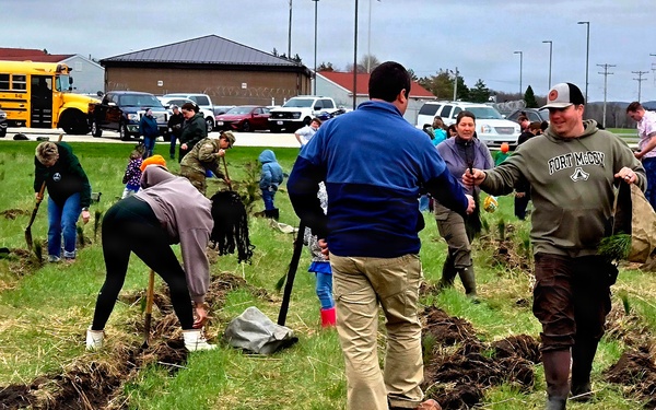Fort McCoy celebrates 37 years as Tree City USA with community planting event