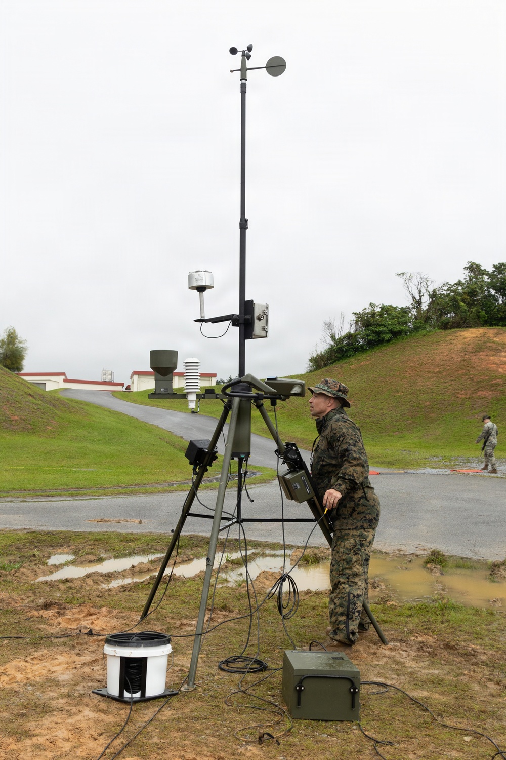 Kaiju Rain 26: 3d Intelligence Battalion meteorological and oceanographic analyst forecasters set up weather sensors