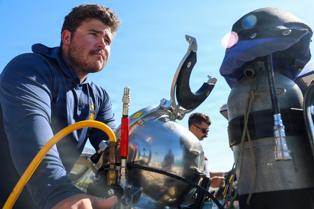 Seabee Divers Support Critical Port Repairs in Croatia