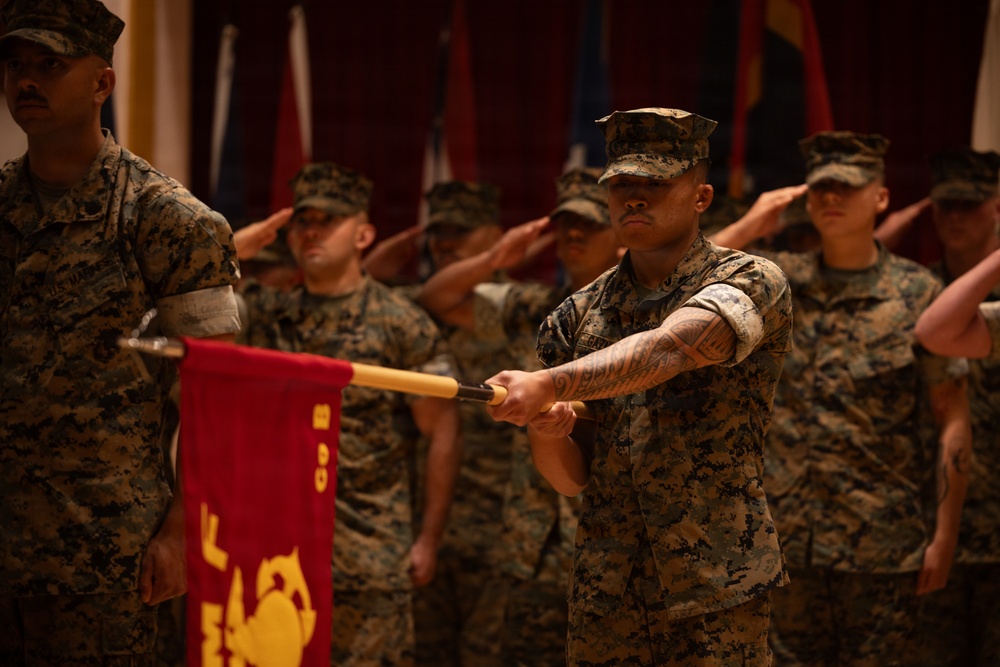 12th Littoral Combat Team Welcomes Oncoming Sergeant Major