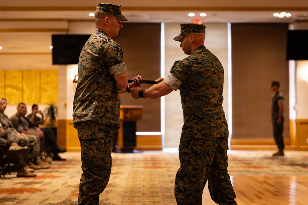 12th Littoral Combat Team Welcomes Oncoming Sergeant Major