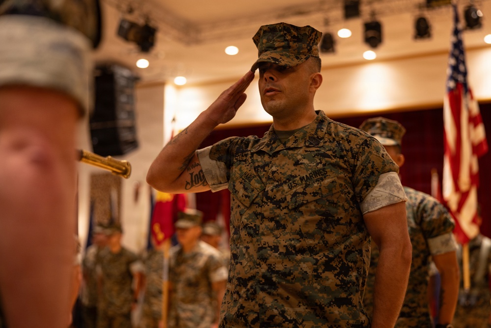 12th Littoral Combat Team Welcomes Oncoming Sergeant Major