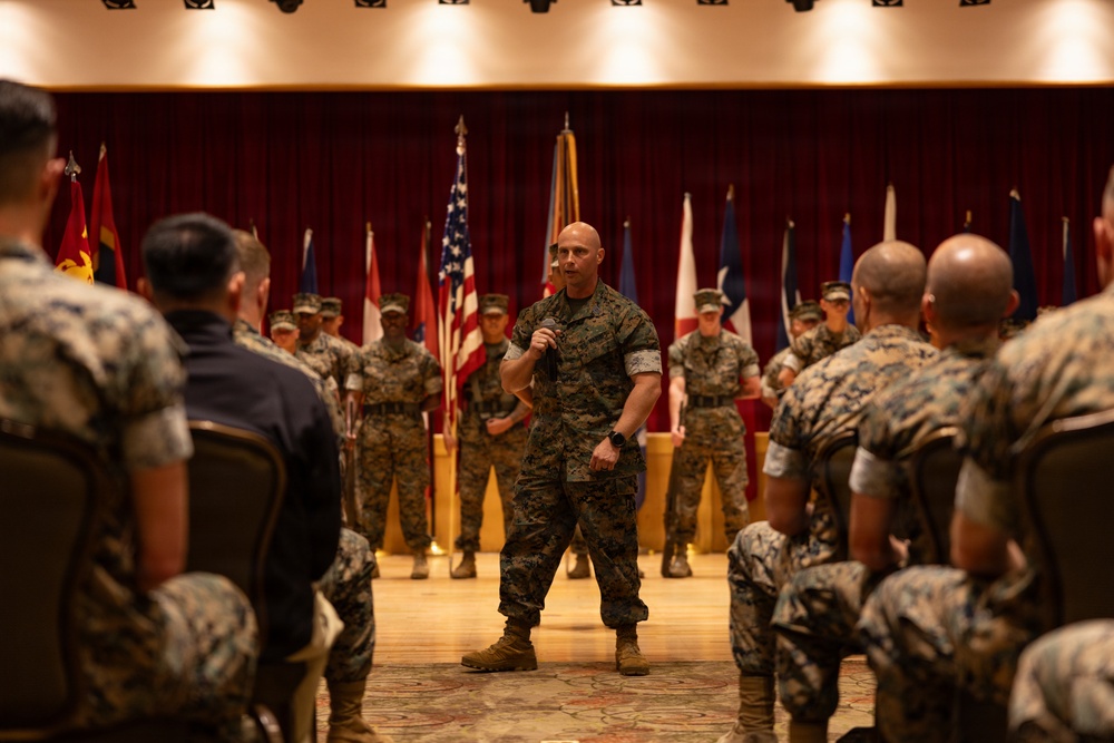 12th Littoral Combat Team Welcomes Oncoming Sergeant Major