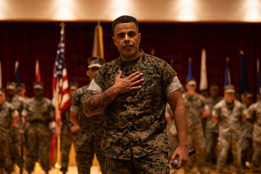 12th Littoral Combat Team Welcomes Oncoming Sergeant Major