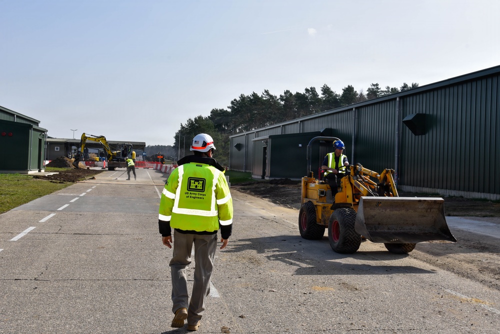 Zutendaal Army Prepositioned Stocks-2 worksite in Belgium