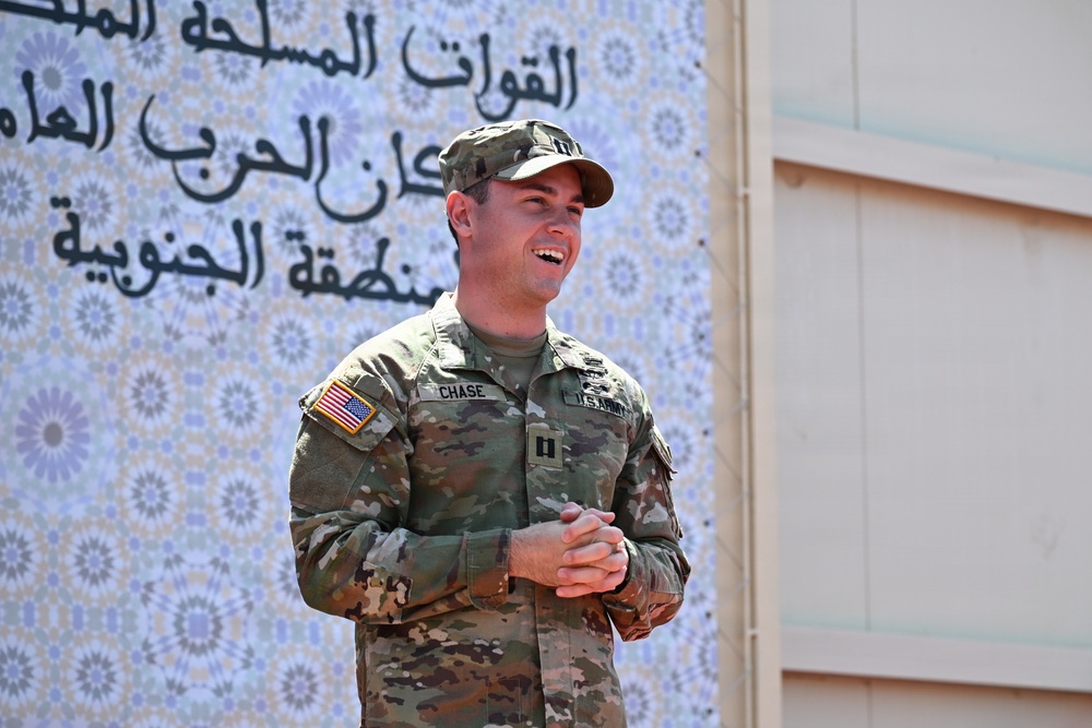 SETAF-AF public affairs officer promoted during African Lion 26