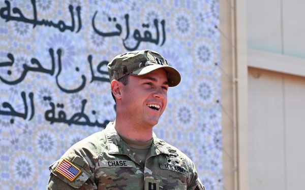 SETAF-AF public affairs officer promoted during African Lion 26